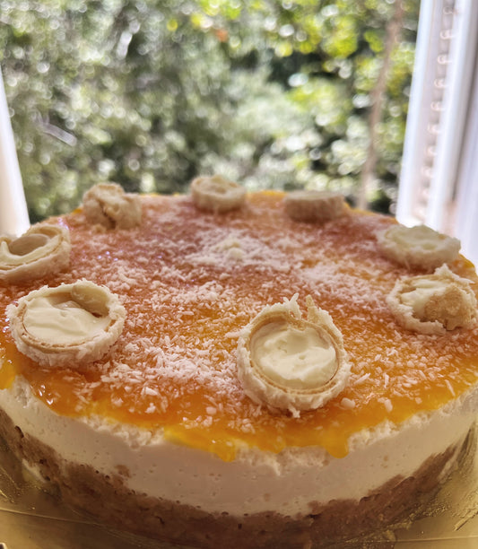 Tarta de queso fría