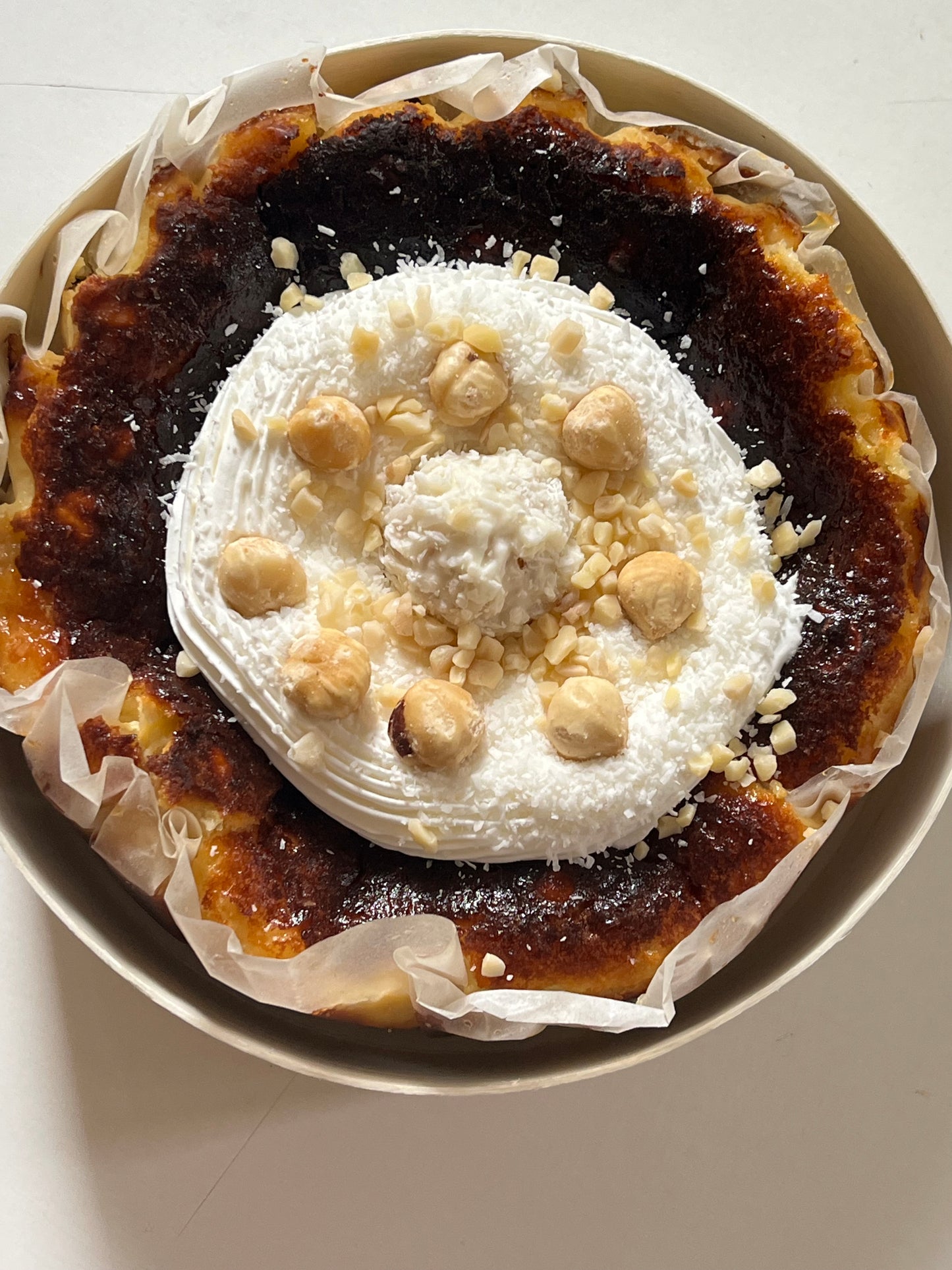 Tarta de queso horneada