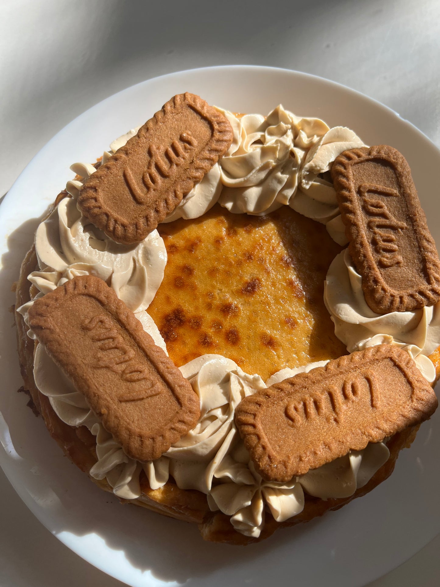 Tarta de queso horneada
